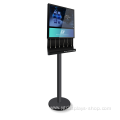 27 inch LCD Charging Station with Brochure Holder